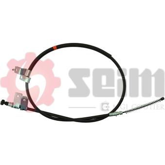 Tirette à câble, frein de stationnement arrière gauche SEIM 554076 pour DAEWOO KALOS 1.4 - 83cv