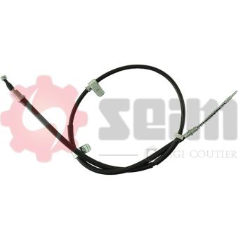 Tirette à câble, frein de stationnement arrière droit SEIM [554084]