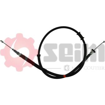 Tirette à câble, frein de stationnement arrière droit SEIM 554106 pour FIAT PANDA 1.3 D Multijet 4x4 - 70cv