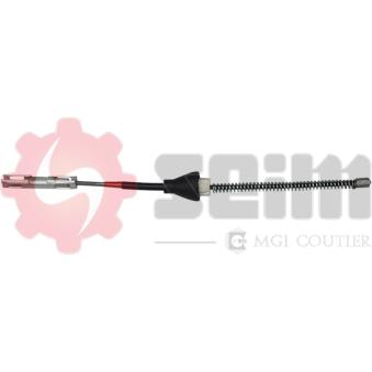 Tirette à câble, frein de stationnement SEIM [554118]