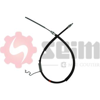 Tirette à câble, frein de stationnement arrière droit SEIM OEM YC152A635CH