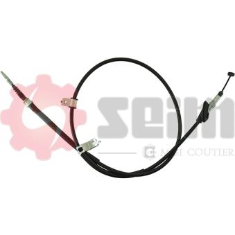 Tirette à câble, frein de stationnement arrière droit SEIM 554143 pour HONDA ACCORD 2.3 - 154cv
