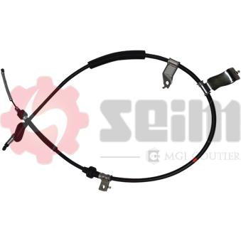 Tirette à câble, frein de stationnement arrière gauche SEIM 554144 pour HONDA CIVIC 1.4 i - 75cv