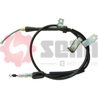 Tirette à câble, frein de stationnement arrière droit SEIM 554145 pour HONDA CIVIC 1.4 i - 75cv