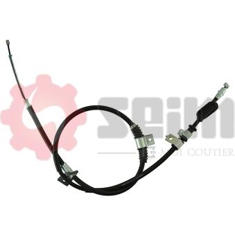Tirette à câble, frein de stationnement arrière gauche SEIM 554150 pour HYUNDAI COUPE 2.0 - 136cv
