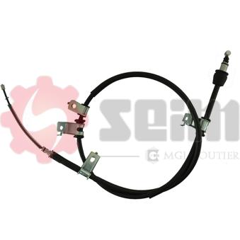 Tirette à câble, frein de stationnement arrière gauche SEIM 554160 pour HYUNDAI GETZ 1.1 - 63cv