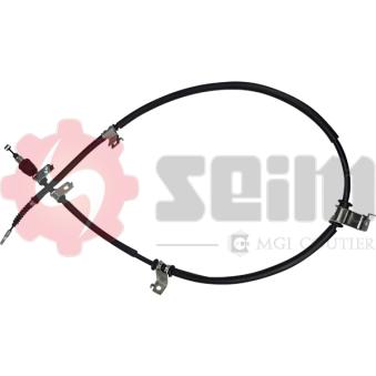 Tirette à câble, frein de stationnement arrière gauche SEIM 554168 pour HYUNDAI I30 1.4 - 109cv