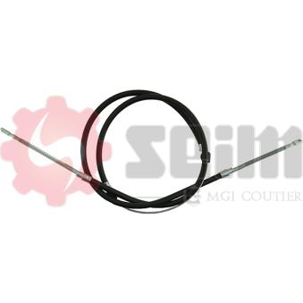 Tirette à câble, frein de stationnement SEIM 554186 pour PEUGEOT 607 59-12 V - 122cv