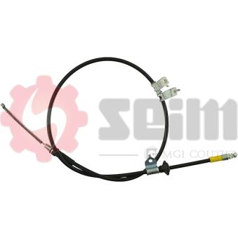 Tirette à câble, frein de stationnement arrière droit SEIM 554201 pour KIA RIO 1.3 - 82cv