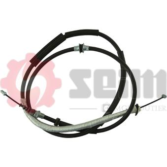 Tirette à câble, frein de stationnement arrière gauche SEIM 554206 pour OPEL AGILA 1.6 Multijet - 120cv