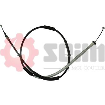 Tirette à câble, frein de stationnement arrière droit SEIM 554207 pour OPEL AGILA 1.6 Multijet - 120cv