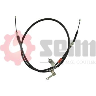 Tirette à câble, frein de stationnement arrière gauche SEIM 554237 pour MAZDA 323 2.0 DiTD - 101cv