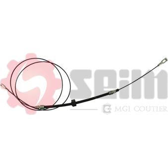 Tirette à câble, frein de stationnement SEIM OEM 2D0609701C