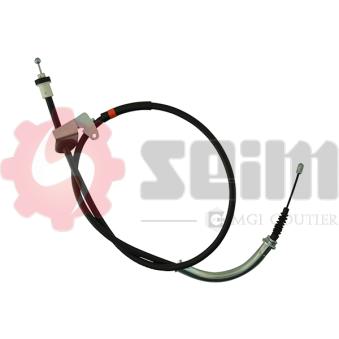 Tirette à câble, frein de stationnement arrière gauche SEIM 554332 pour MINI MINI Cooper S - 184cv