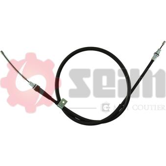 Tirette à câble, frein de stationnement arrière gauche SEIM 554347 pour FORD TRANSIT 160 SR - 110cv