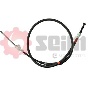 Tirette à câble, frein de stationnement arrière gauche SEIM [554382]
