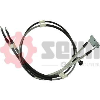 Tirette à câble, frein de stationnement SEIM 554388 pour SEAT LEON 1.8 - 110cv