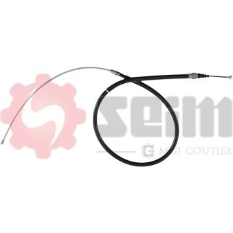 Tirette à câble, frein de stationnement SEIM [554419]