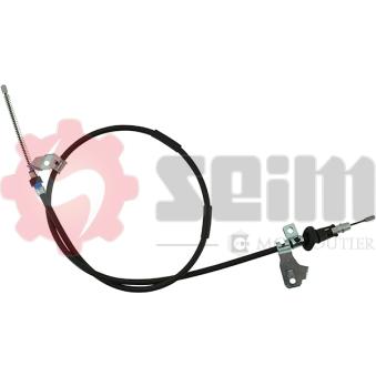Tirette à câble, frein de stationnement arrière droit SEIM 554431 pour PEUGEOT 2008 1.1 - 75cv
