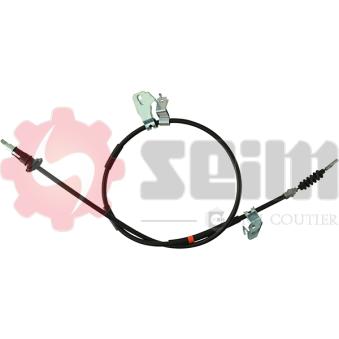 Tirette à câble, frein de stationnement arrière gauche SEIM 554432 pour PEUGEOT 2008 1.1 - 75cv