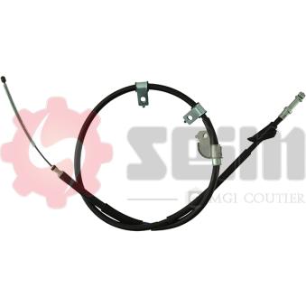 Tirette à câble, frein de stationnement arrière gauche SEIM 554434 pour SUBARU FORESTER 2.5 - 211cv