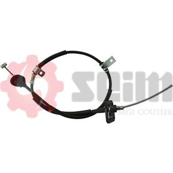 Tirette à câble, frein de stationnement arrière gauche SEIM [554443]