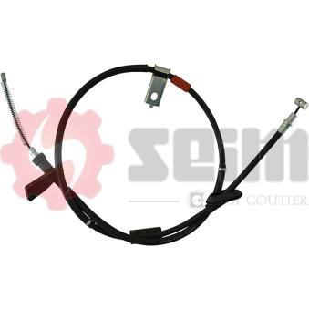 Tirette à câble, frein de stationnement arrière gauche SEIM 554451 pour AUDI A5 1.3 - 76cv