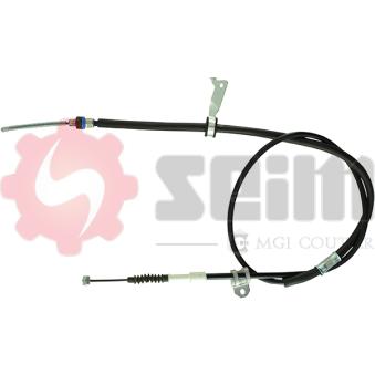 Tirette à câble, frein de stationnement arrière gauche SEIM OEM 4643020680