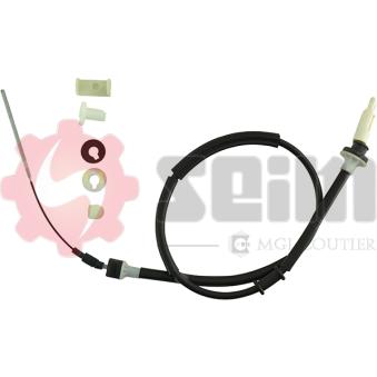 Tirette à câble, commande d'embrayage SEIM 554573 pour BMW X5 1.9 TD 75 - 75cv