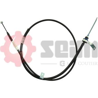 Tirette à câble, frein de stationnement arrière droit SEIM OEM 4642020570