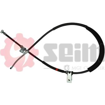 Tirette à câble, frein de stationnement arrière gauche SEIM 554689 pour MITSUBISHI MIRAGE 1.3 - 60cv