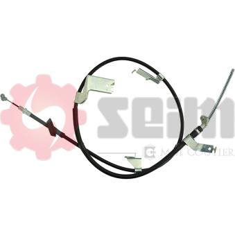Tirette à câble, frein de stationnement arrière droit SEIM 554692 pour VOLVO V70 1.0 - 68cv