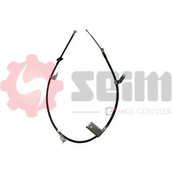 Tirette à câble, frein de stationnement arrière droit SEIM 554694 pour PEUGEOT 305 1.3 - 92cv