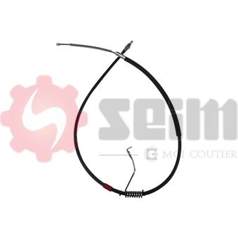 Tirette à câble, frein de stationnement arrière gauche SEIM [554724]