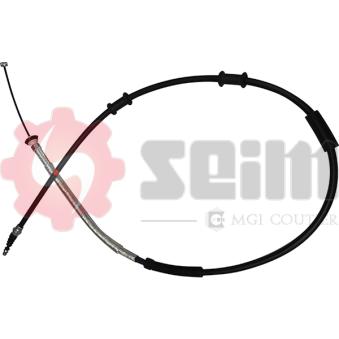 Tirette à câble, frein de stationnement arrière gauche SEIM OEM 55700929