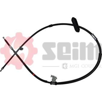 Tirette à câble, frein de stationnement arrière droit SEIM 554878 pour FIAT STILO 1.7 TD - 110cv