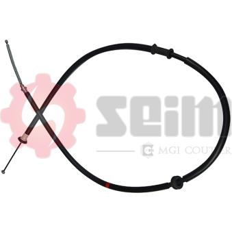 Tirette à câble, frein de stationnement arrière droit SEIM 554923 pour AUDI A3 1.4 - 77cv