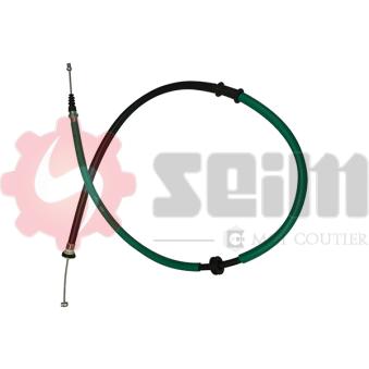 Tirette à câble, frein de stationnement arrière gauche SEIM 554924 pour AUDI A3 1.4 - 77cv