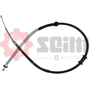 Tirette à câble, frein de stationnement SEIM 554931 pour FIAT PANDA 1.3 D Multijet - 75cv