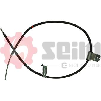 Tirette à câble, frein de stationnement SEIM 554935 pour RENAULT R19 1.9 D - 63cv