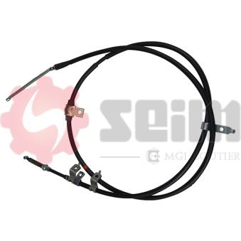 Tirette à câble, frein de stationnement arrière gauche SEIM [554942]