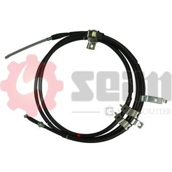 Tirette à câble, frein de stationnement SEIM [554946]