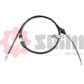 Tirette à câble, frein de stationnement arrière droit SEIM 555045 pour FORD TRANSIT 1.6 - 117cv