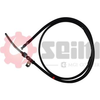 Tirette à câble, frein de stationnement arrière gauche SEIM [555048]