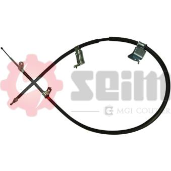 Tirette à câble, frein de stationnement arrière droit SEIM 555085 pour CITROEN JUMPER 2.0 DCI - 173cv