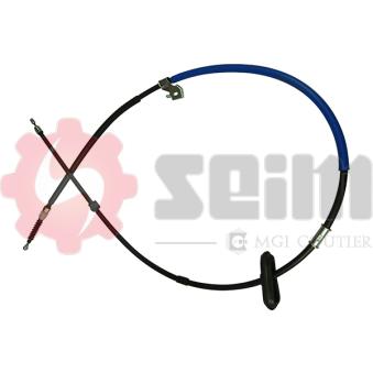Tirette à câble, frein de stationnement arrière gauche SEIM [555088]