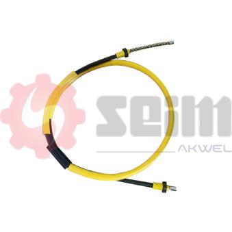 Tirette à câble, frein de stationnement SEIM [555097]