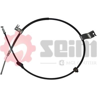 Tirette à câble, frein de stationnement arrière droit SEIM 555165 pour HONDA JAZZ 1.4 - 90cv