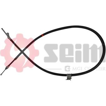 Tirette à câble, frein de stationnement arrière gauche SEIM 555179 pour IVECO DAILY 1.5 DCI - 110cv