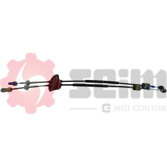 Tirette à câble, boîte de vitesse manuelle SEIM 555291 pour PEUGEOT 308 1.6 16V - 150cv